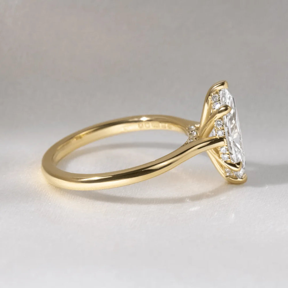 Marquise Cut Labgrown Engagement Ring