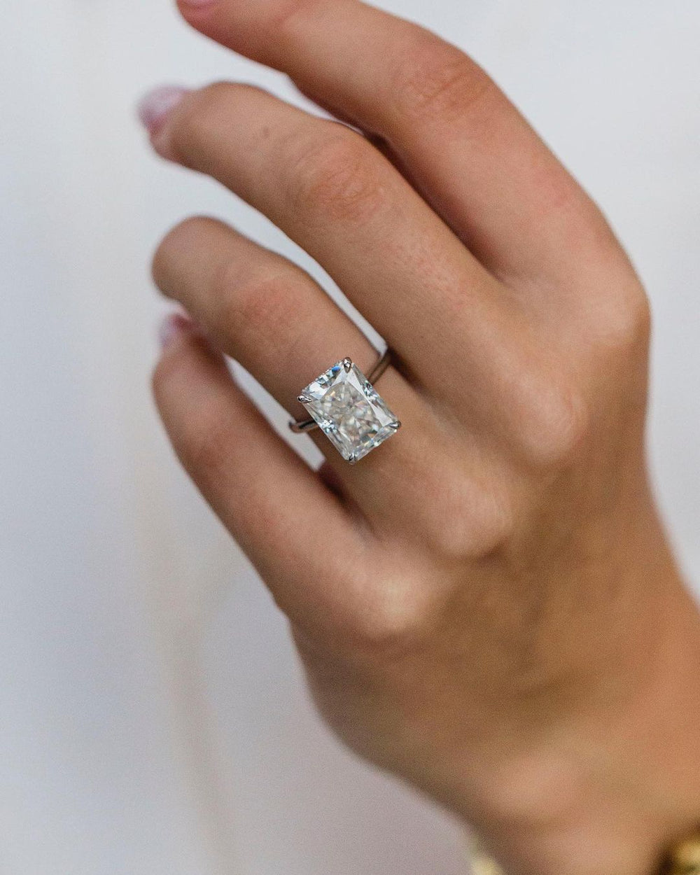X-Facet Cut Labgrown Engagement Ring