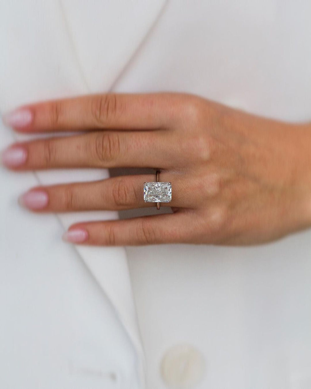 X-Facet Cut Labgrown Engagement Ring