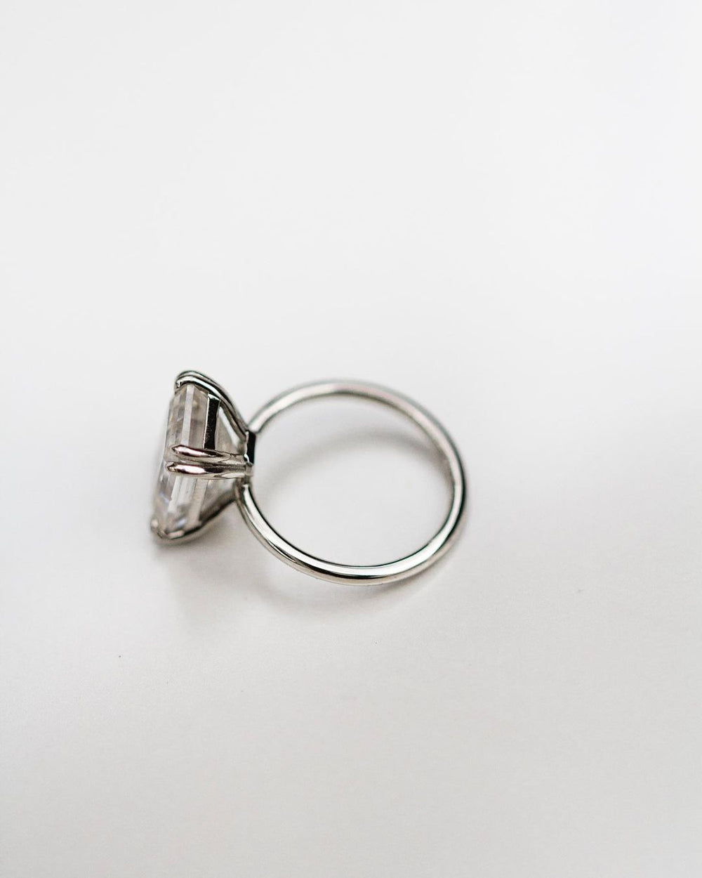 Emerald Cut Labgrown Ring