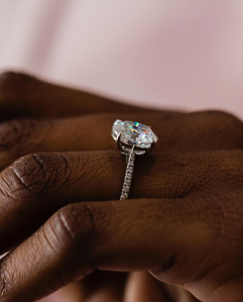Round Brilliant Cut Labgrown Engagement Ring