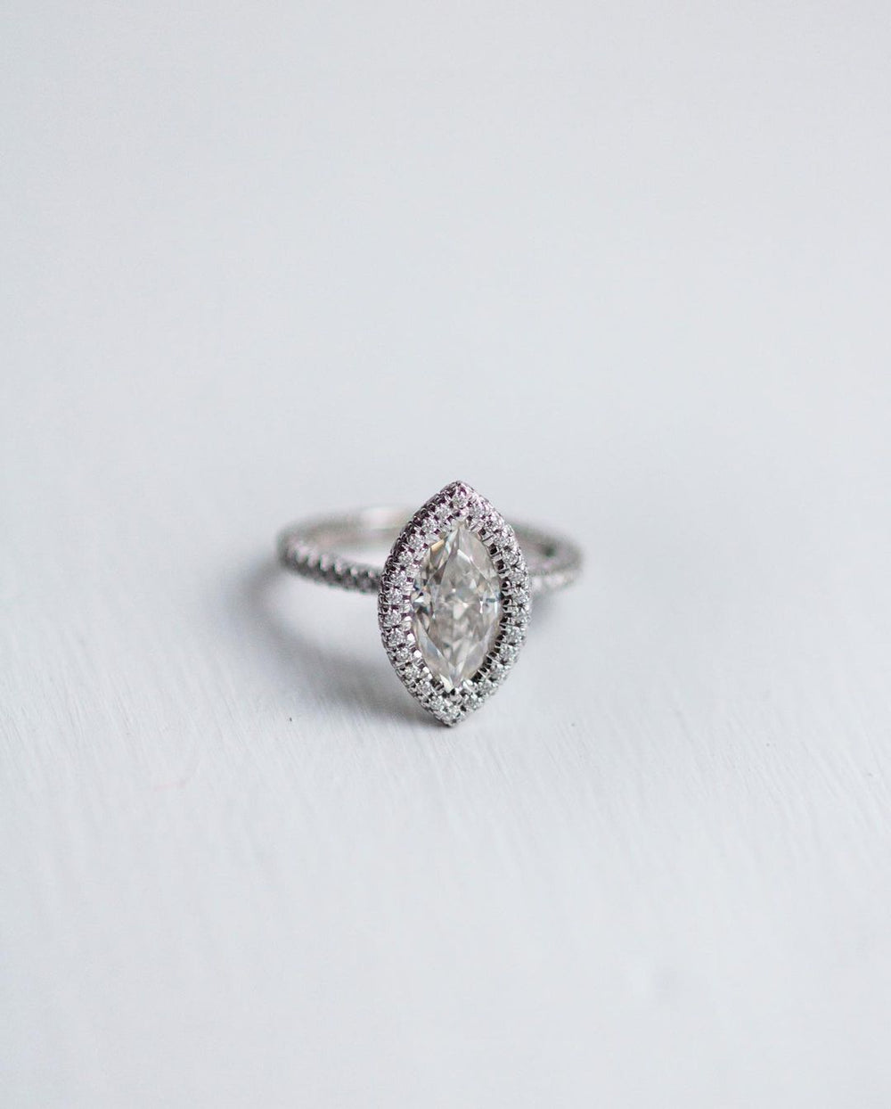 Marquise Cut Labgrown Ring
