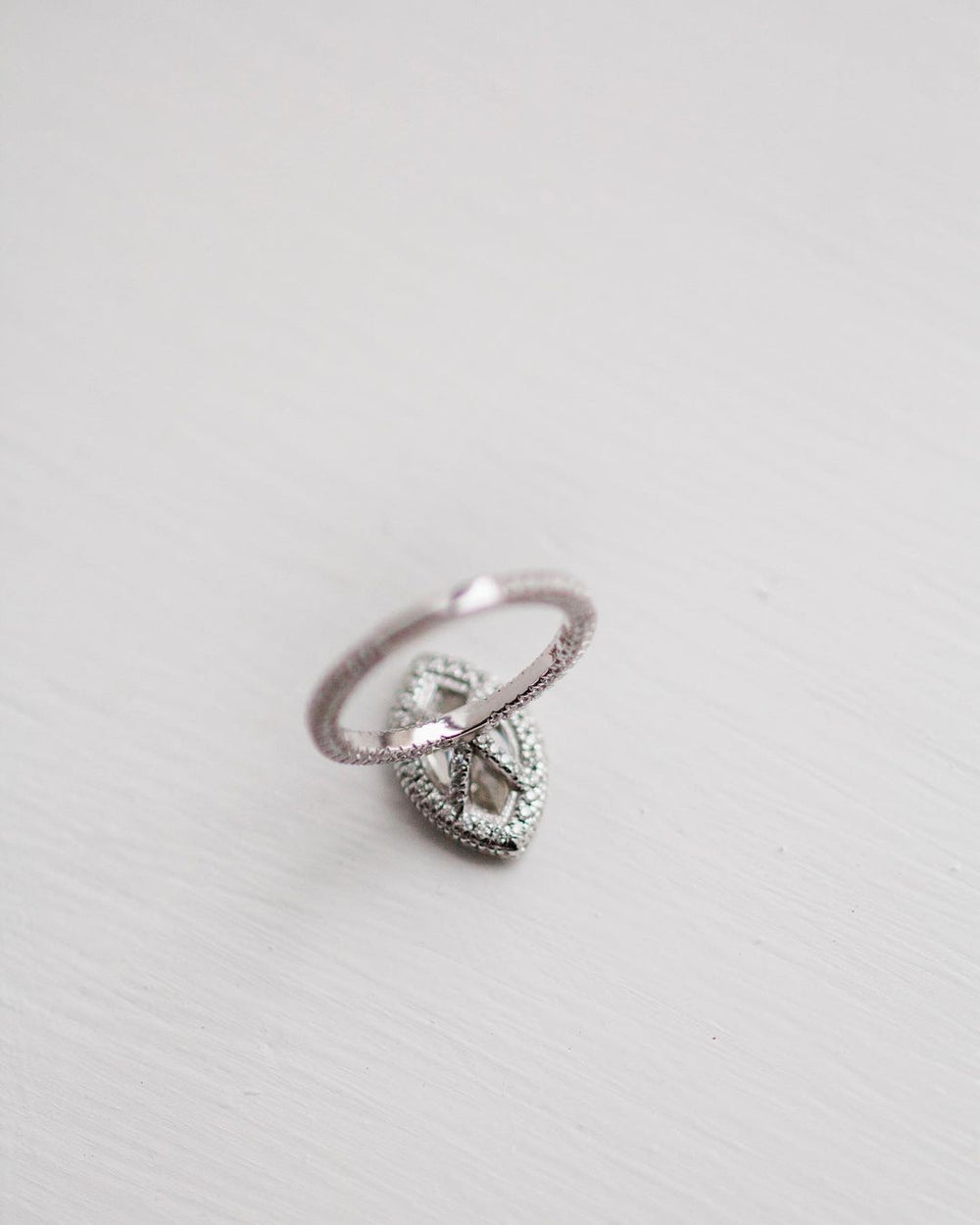 Marquise Cut Labgrown Ring