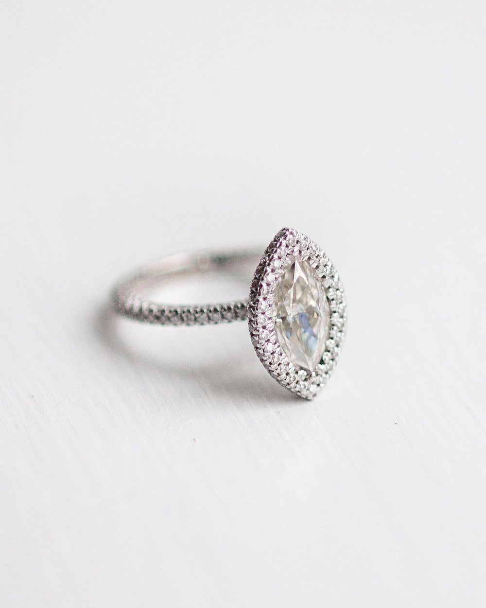 Marquise Cut Labgrown Ring