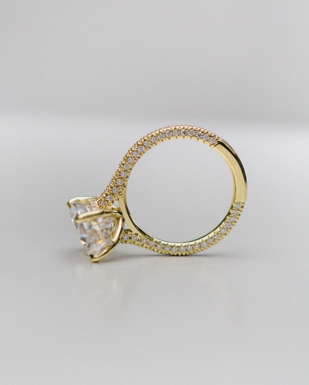 Oval Cut Labgrown Engagement Ring