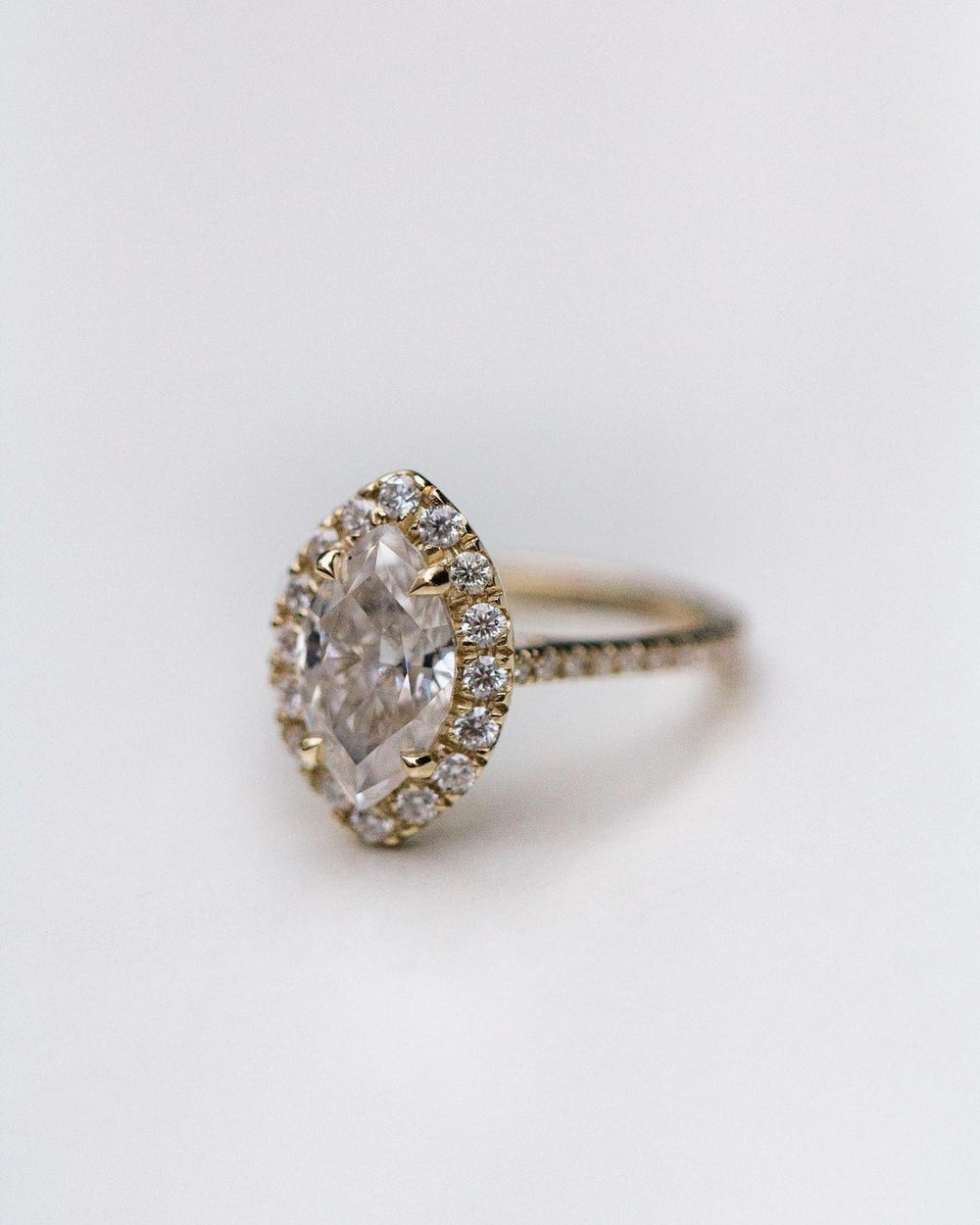 Marquise Cut Labgrown Ring