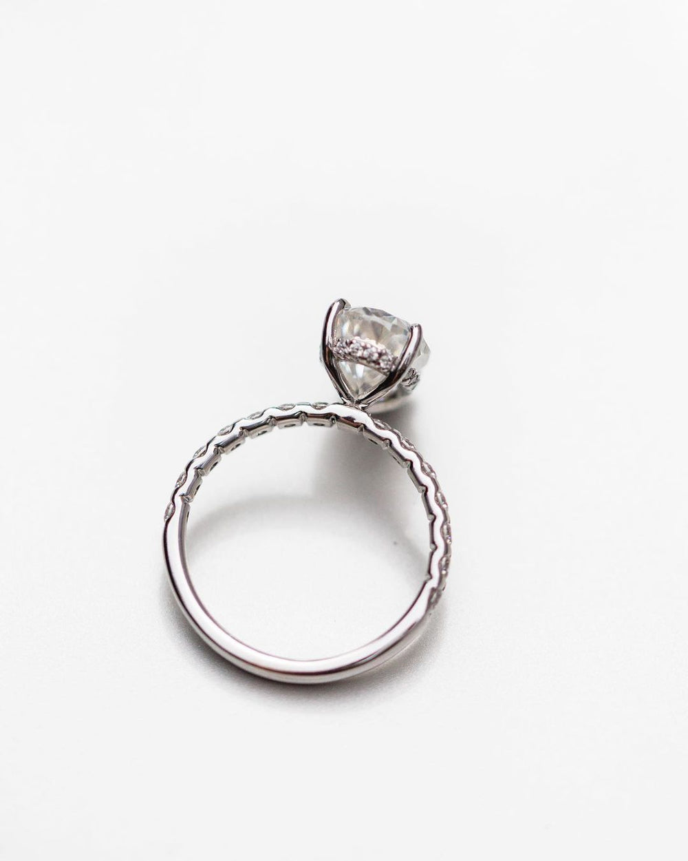 Elongated Pear Cut Labgrown Ring