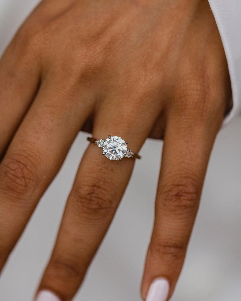 Round Brilliant Cut Labgrown Ring