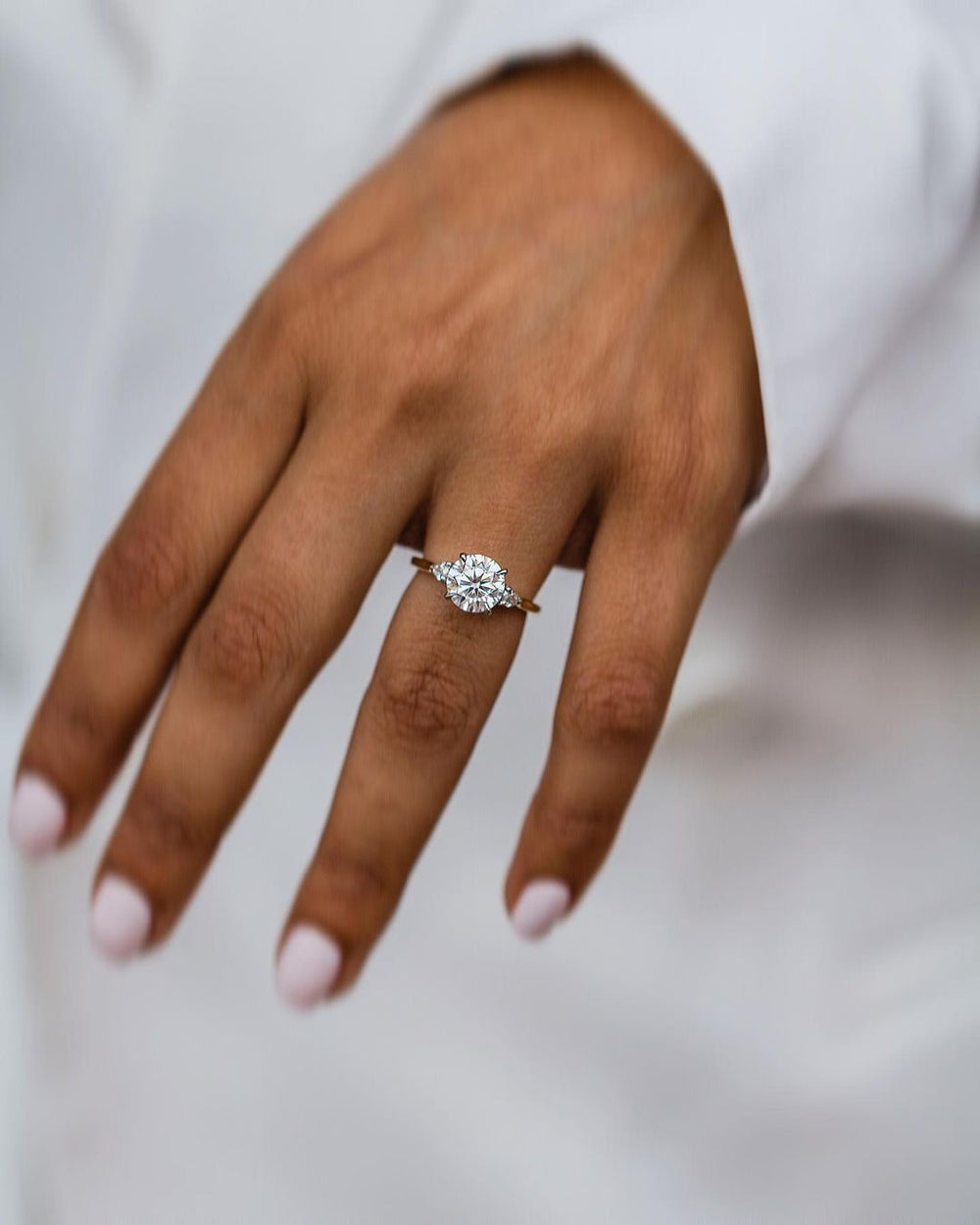 Round Brilliant Cut Labgrown Ring