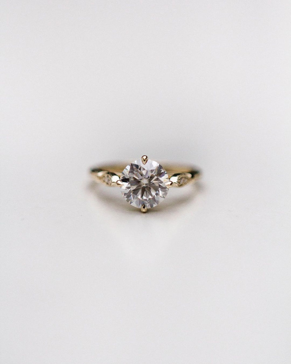 Round Cut Labgrown Ring