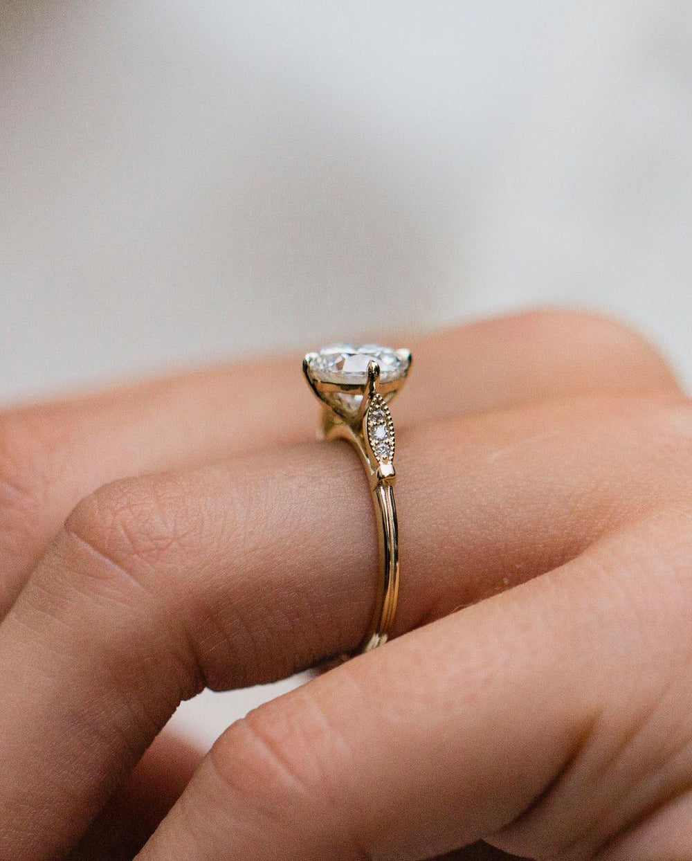 Round Cut Labgrown Ring