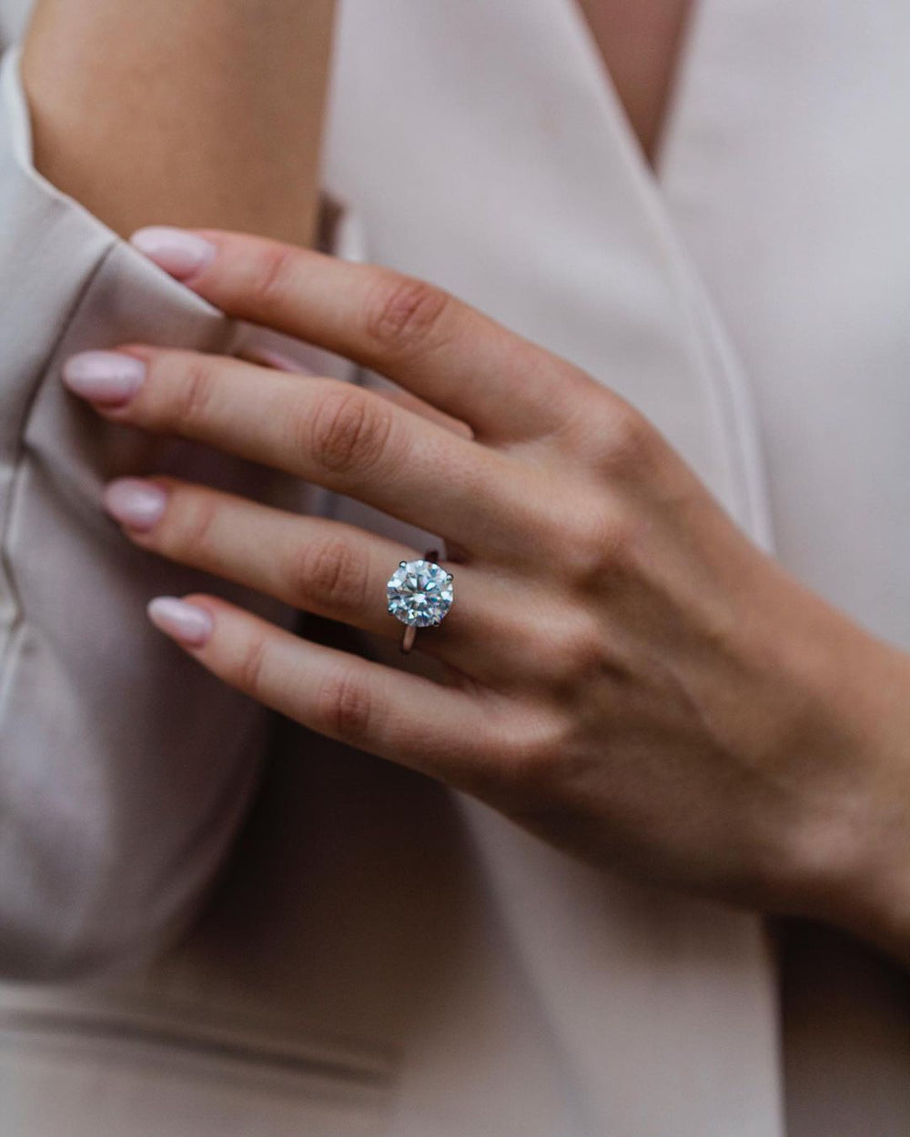 Round Brilliant Cut Labgrown Ring
