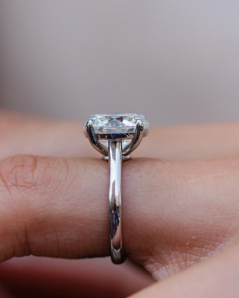Round Brilliant Cut Labgrown Ring