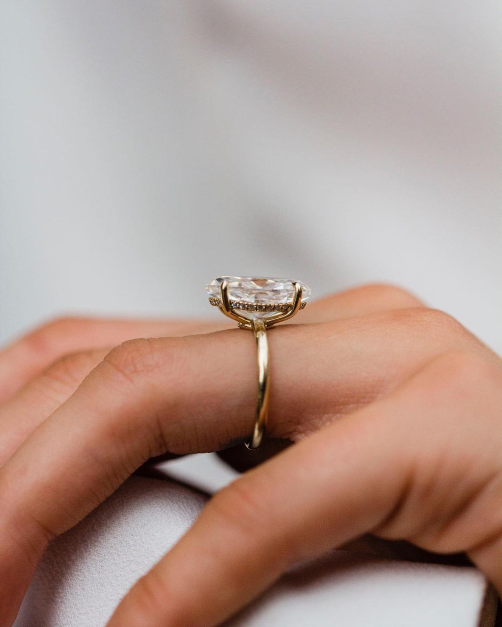 Marquise Cut Labgrown Ring