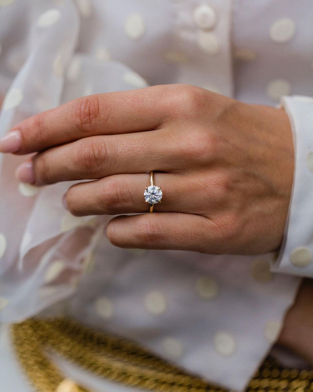 Round Cut Labgrown Ring