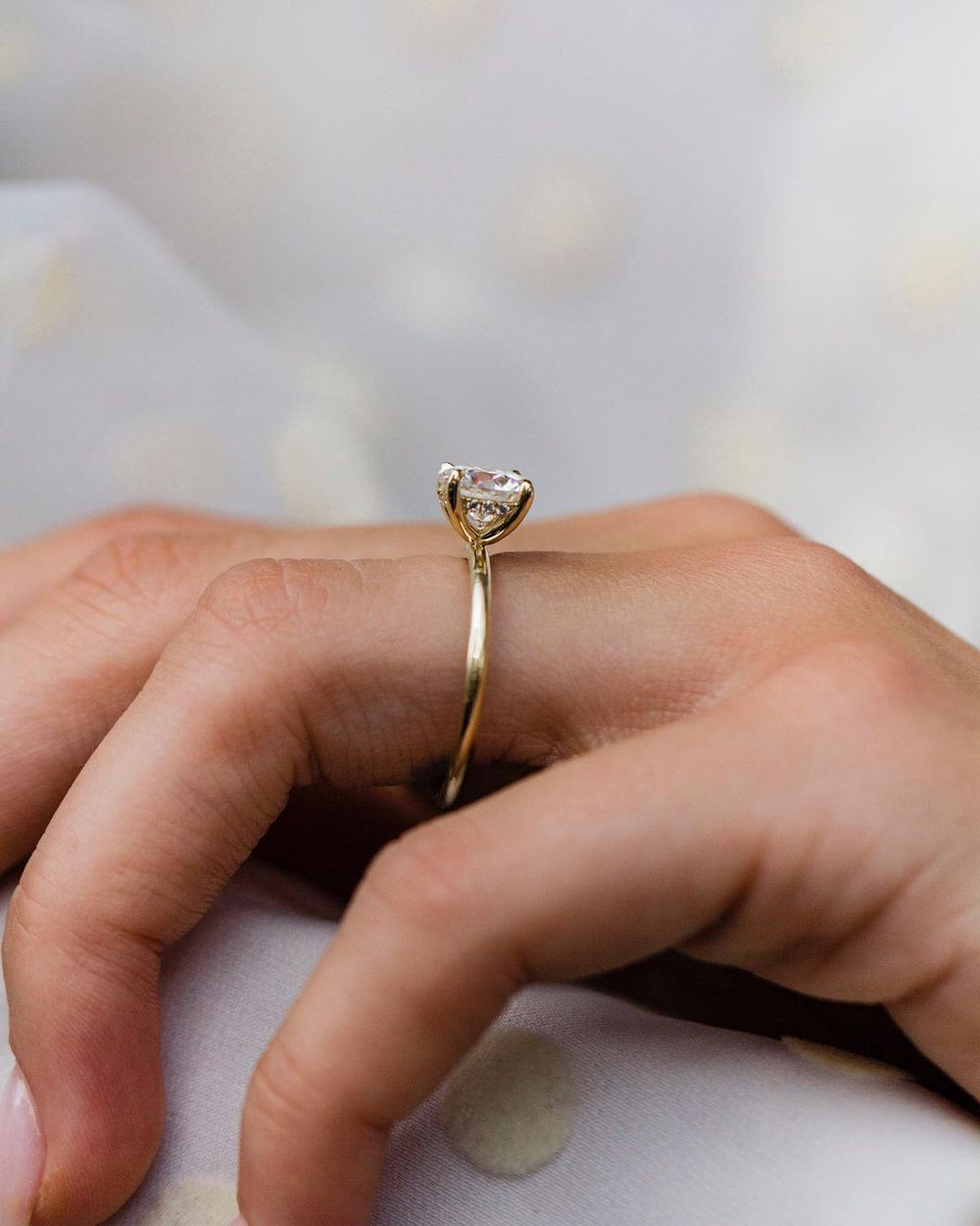 Round Cut Labgrown Ring