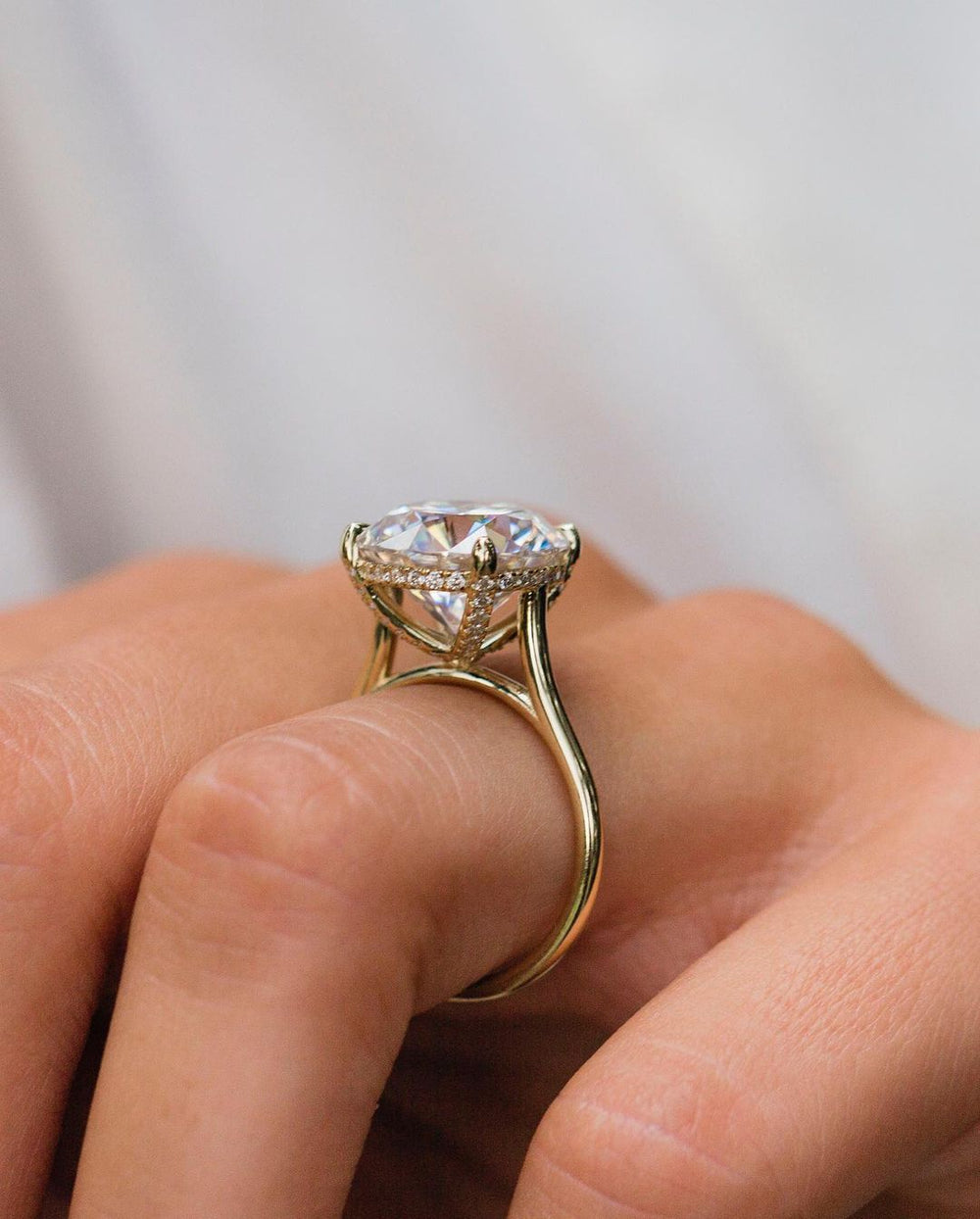 Round Brilliant Cut Labgrown Ring