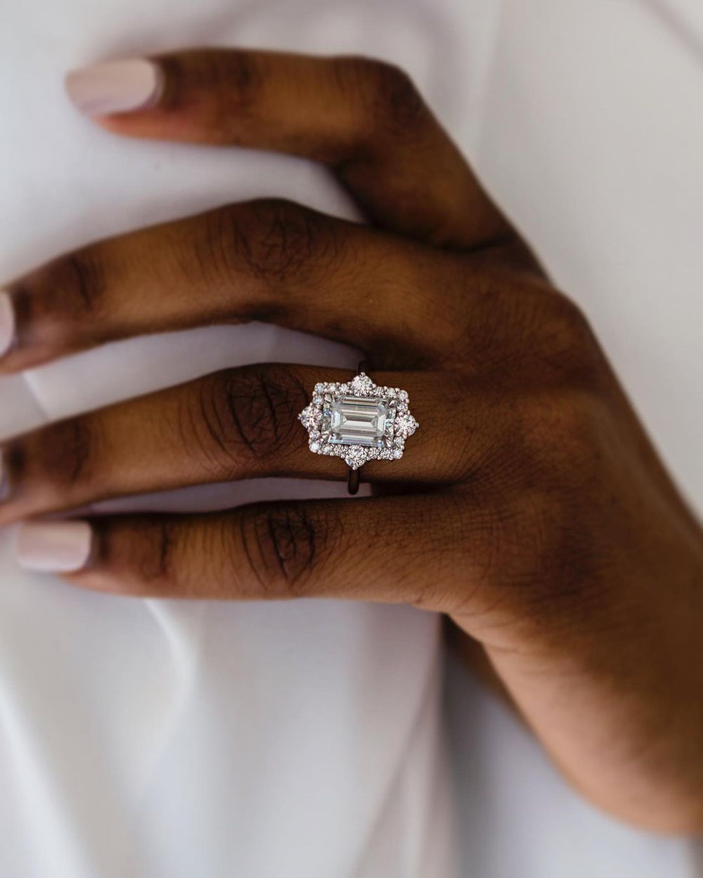 Radiant Cut Labgrown Ring