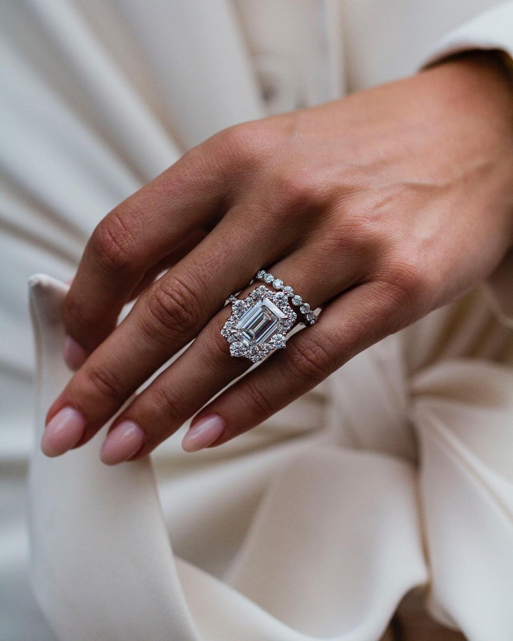 Emerald Cut Labgrown Ring