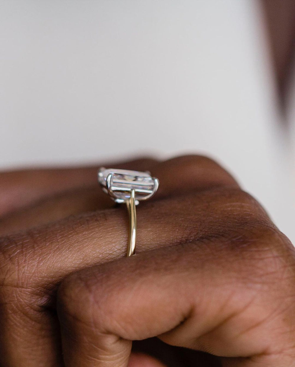 Radiant Cut Labgrown Ring