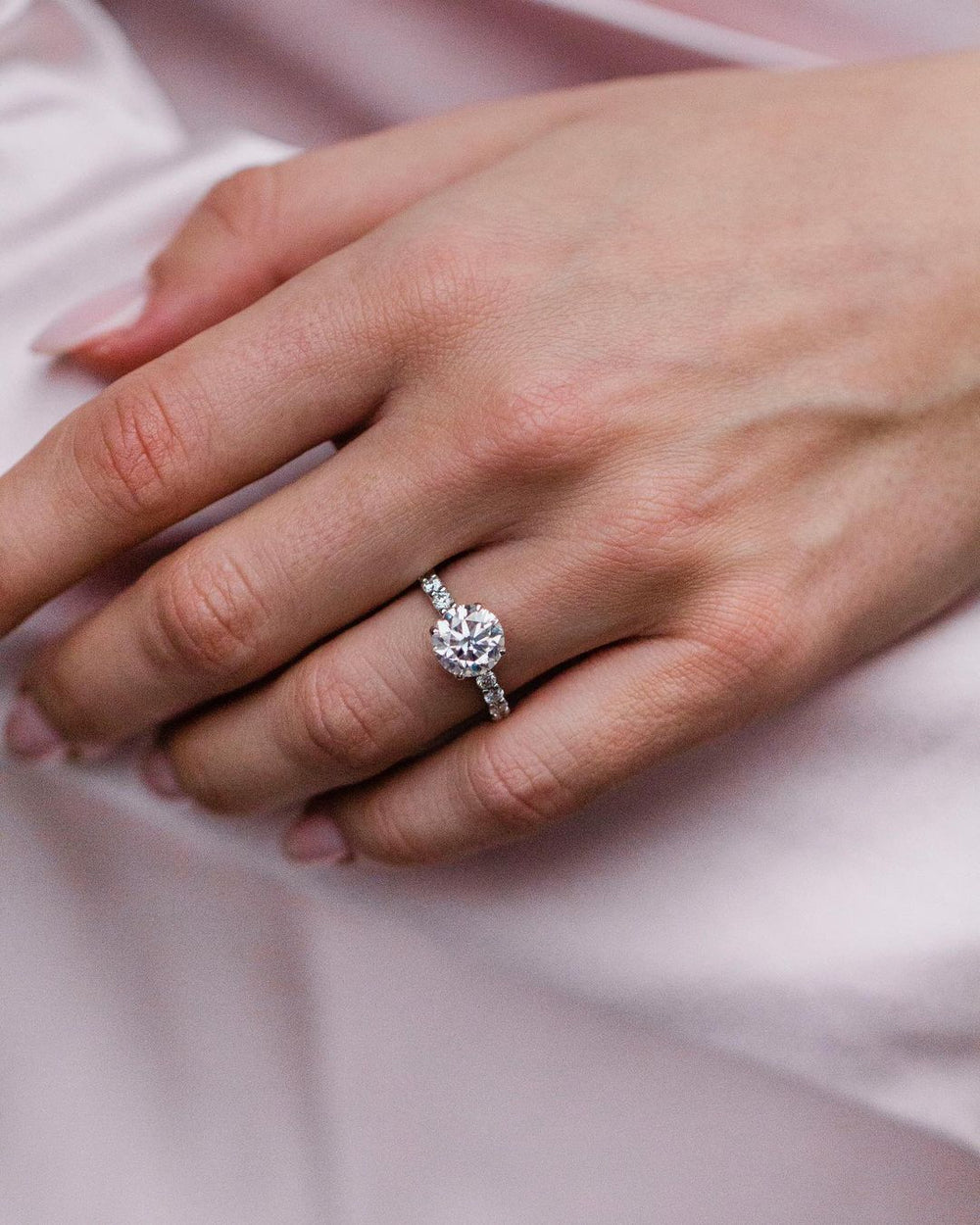 Round Brilliant Cut Labgrown Ring