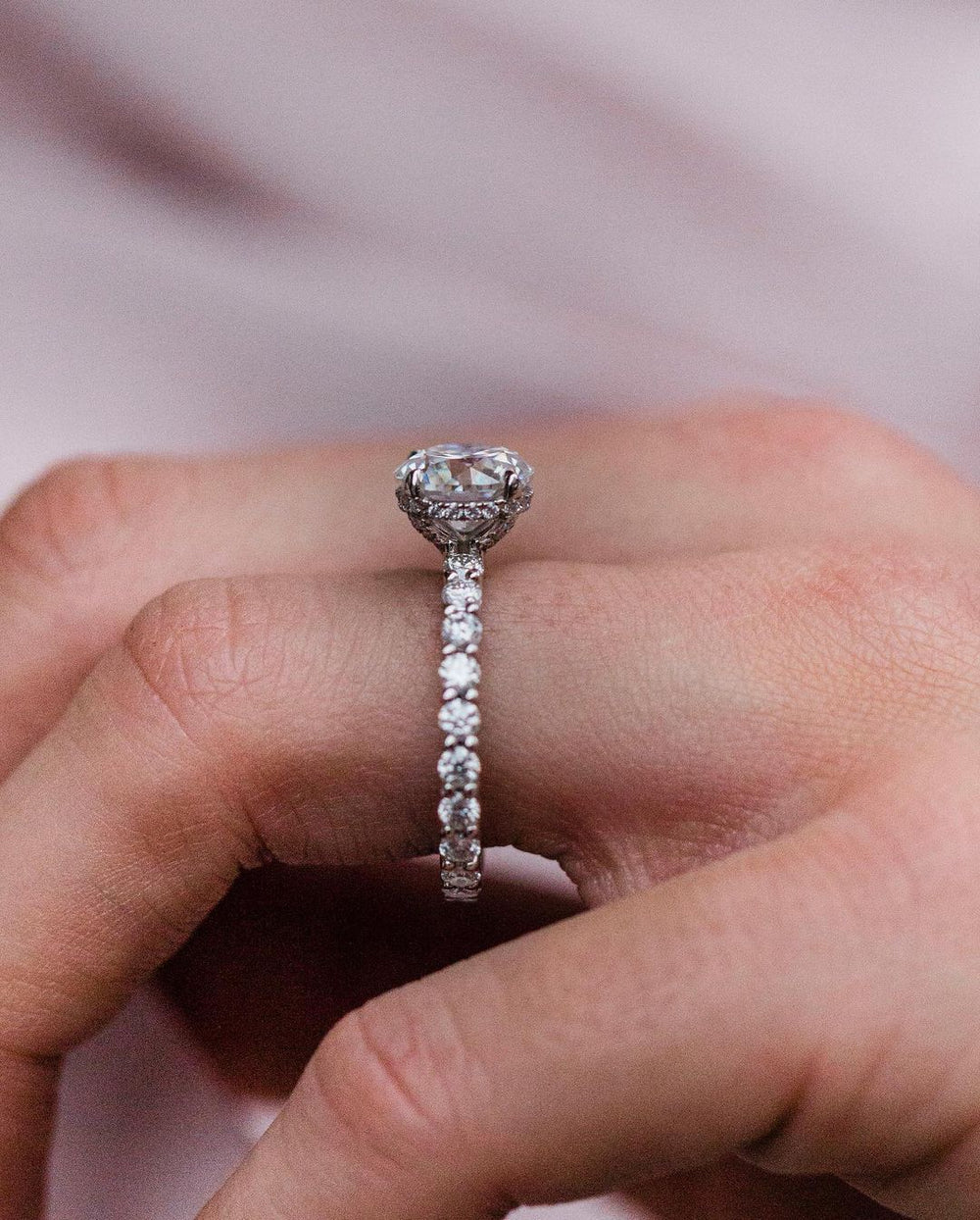 Round Brilliant Cut Labgrown Ring