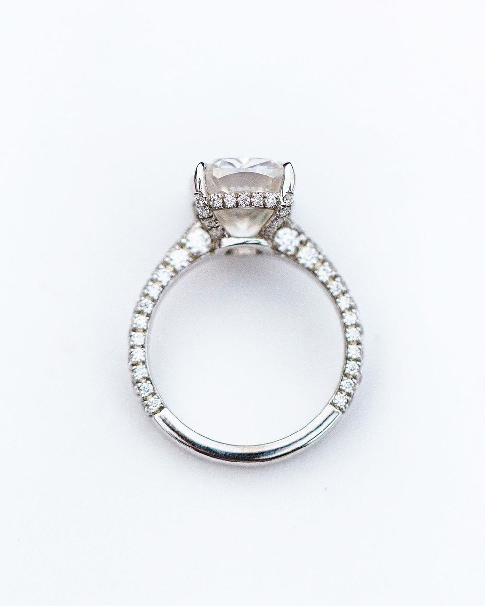 Cushion Cut Labgrown Ring