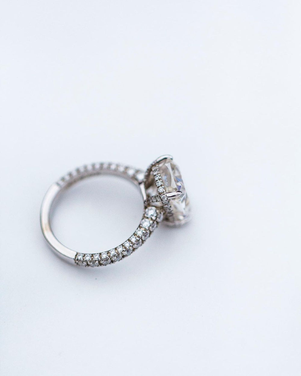 Cushion Cut Labgrown Ring