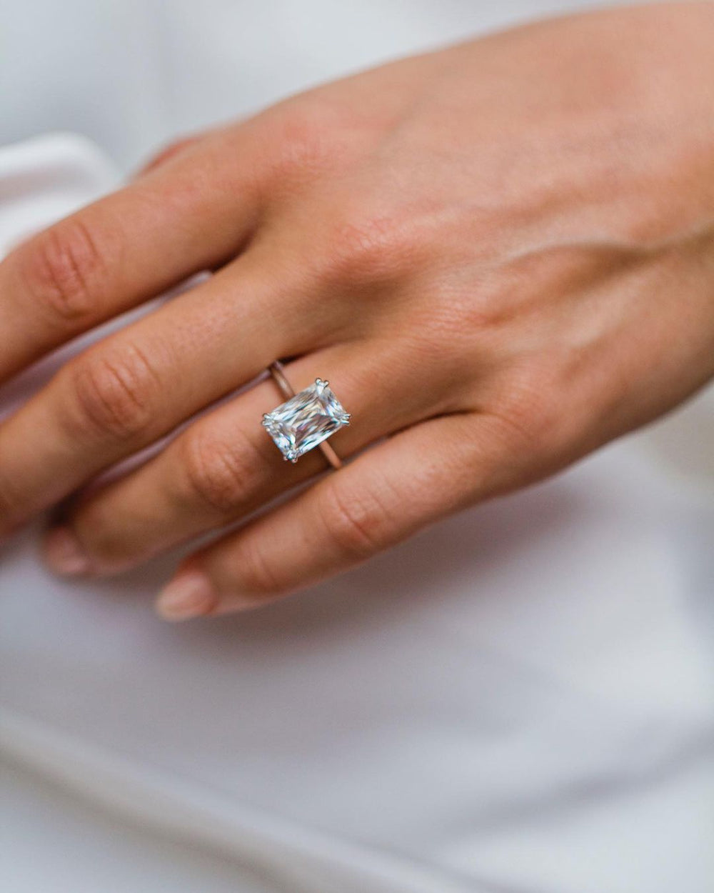 X-Facet Cut Labgrown Engagement Ring