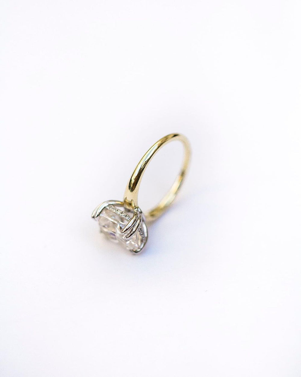 Cushion Cut Labgrown Engagement Ring