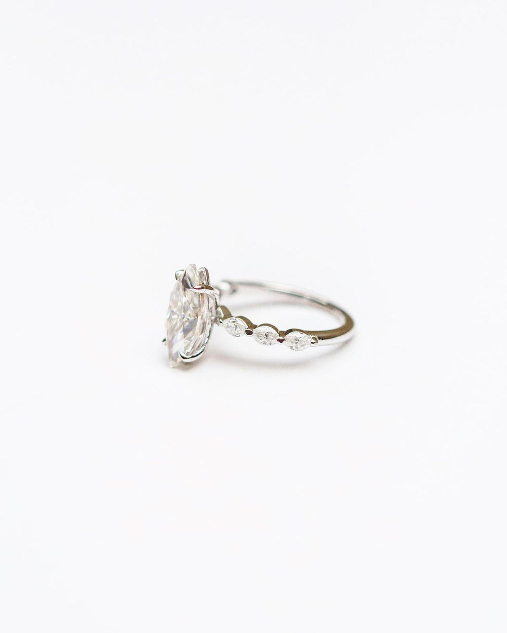 Marquise Cut Labgrown Engagement Ring