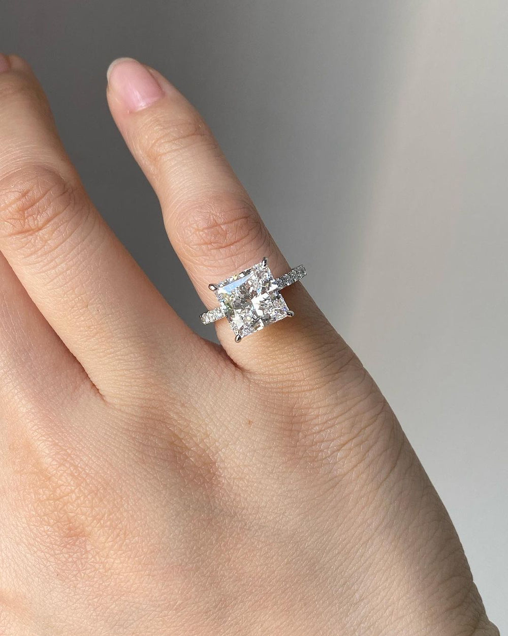 Princess Cut Labgrown Engagement Ring