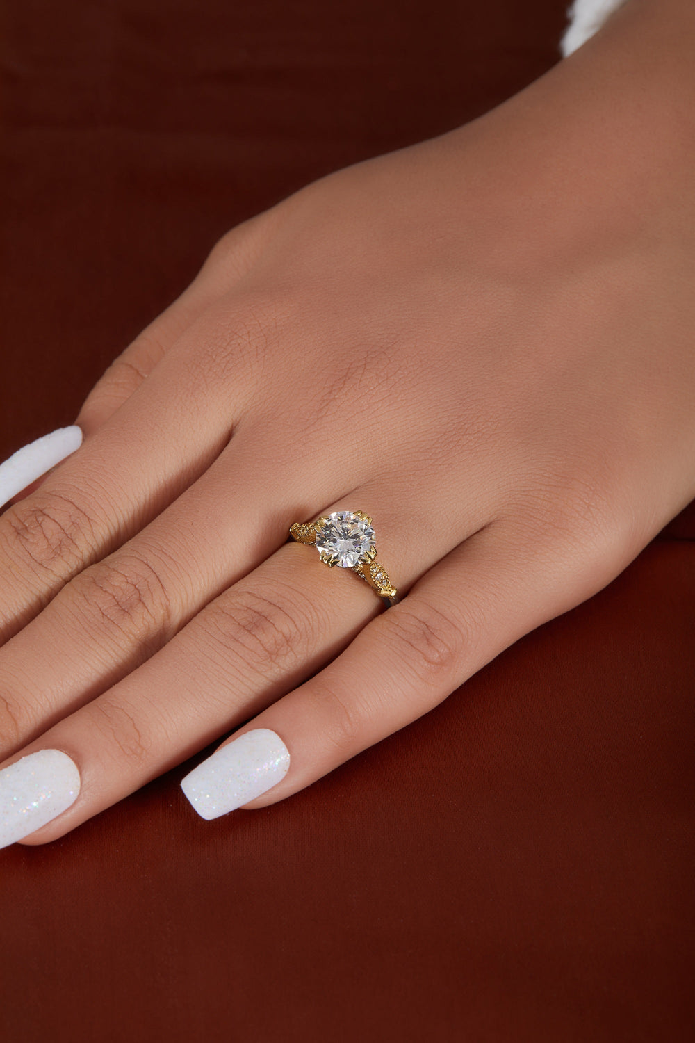 Round Brilliant Cut Labgrown Ring