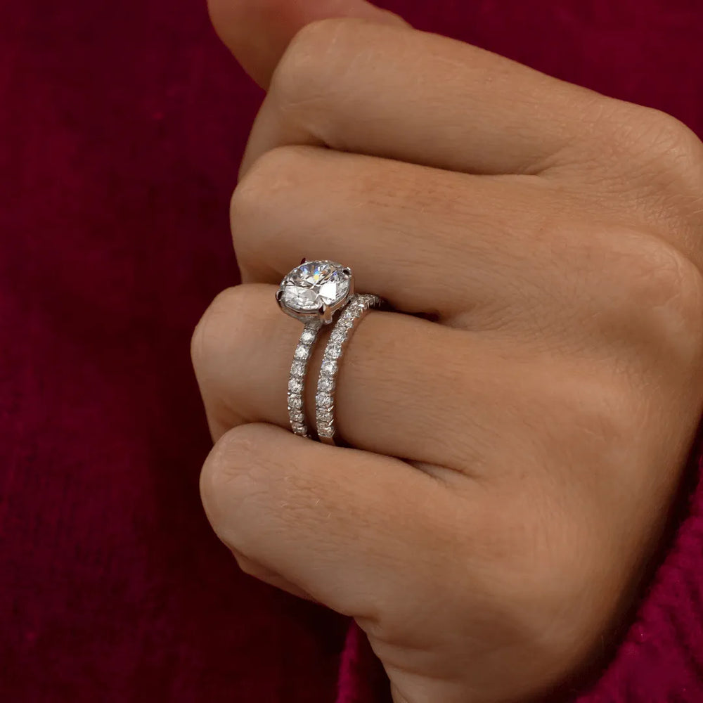 Round Brilliant Cut Labgrown Engagement Ring