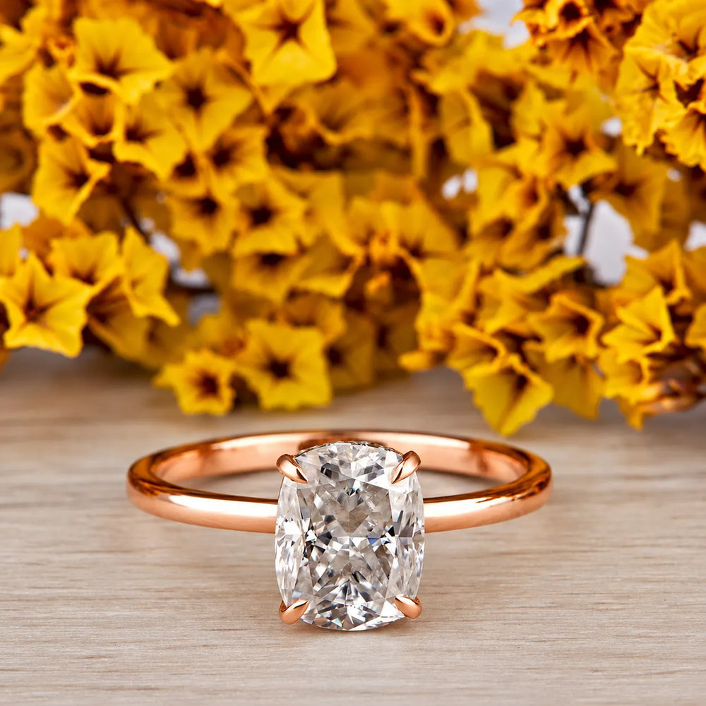 Cushion Cut Labgrown Ring
