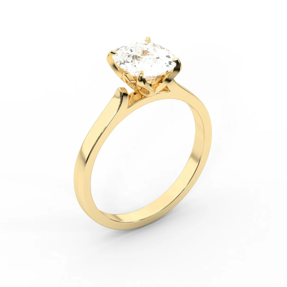 Isabella Bloom Solitaire Marquise Diamond Engagement Ring