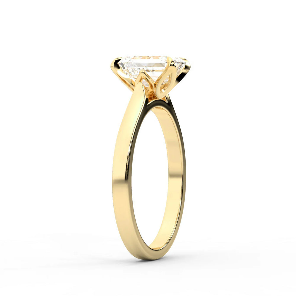 Isabella Bloom Solitaire Marquise Diamond Engagement Ring