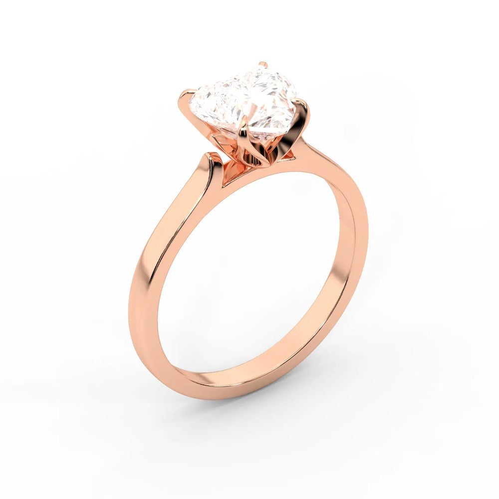 Isabella Bloom Solitaire Marquise Diamond Engagement Ring