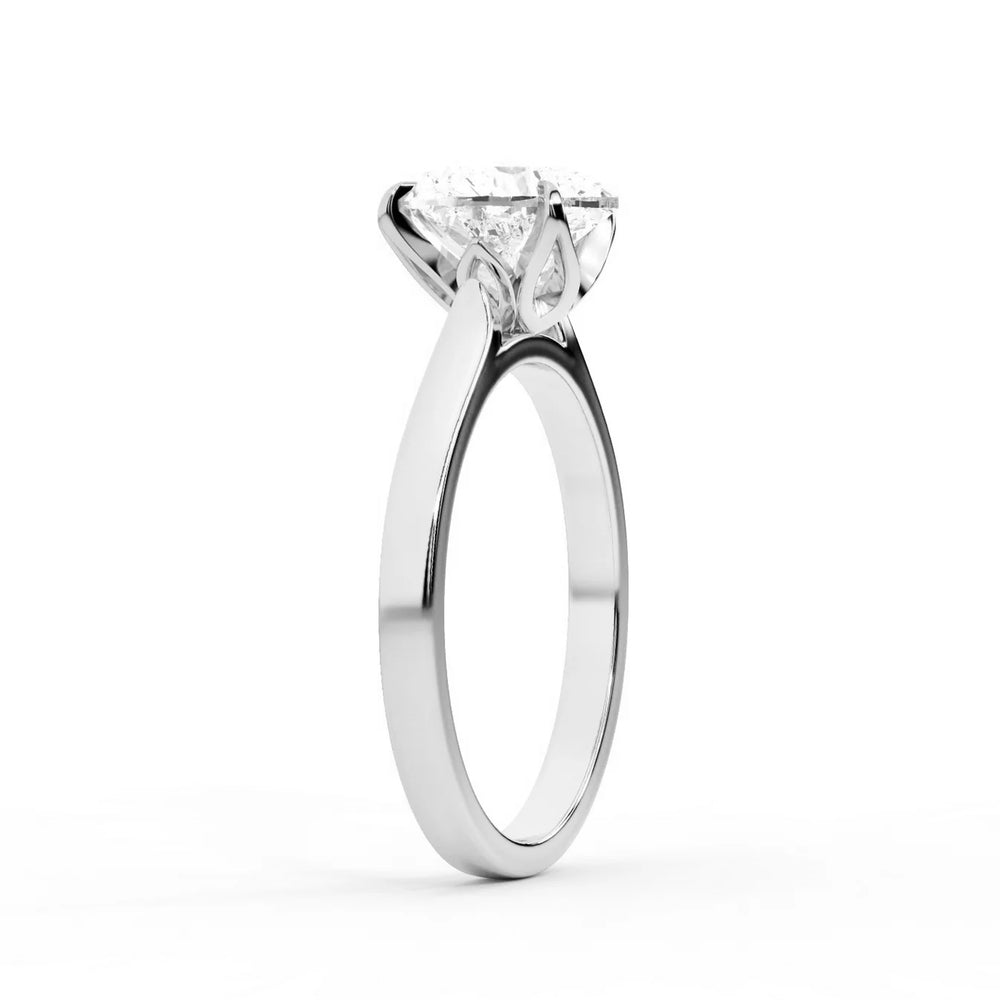 Isabella Bloom Solitaire Marquise Diamond Engagement Ring