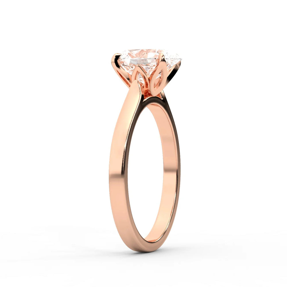 Isabella Bloom Solitaire Marquise Diamond Engagement Ring