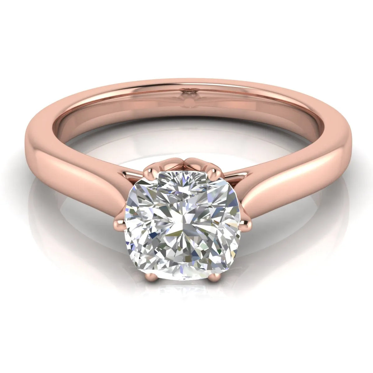 Classic Solitaire Ring with Elegant Center Stone