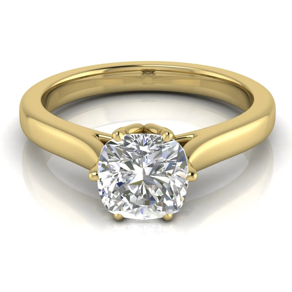 Classic Solitaire Ring with Elegant Center Stone