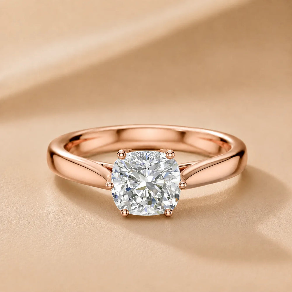 Classic Solitaire Ring with Elegant Center Stone