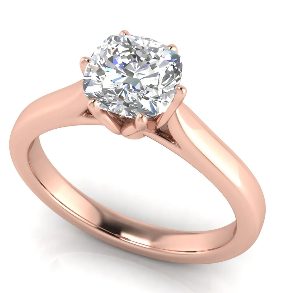 Classic Solitaire Ring with Elegant Center Stone