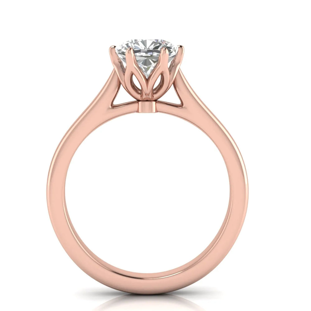 Classic Solitaire Ring with Elegant Center Stone
