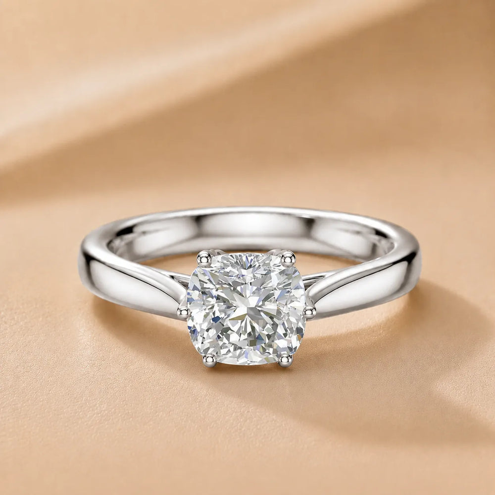 Classic Solitaire Ring with Elegant Center Stone