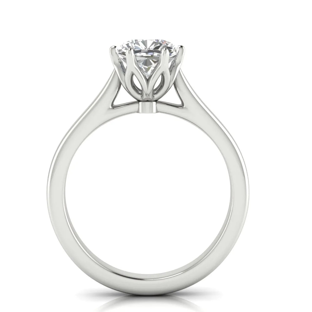 Classic Solitaire Ring with Elegant Center Stone