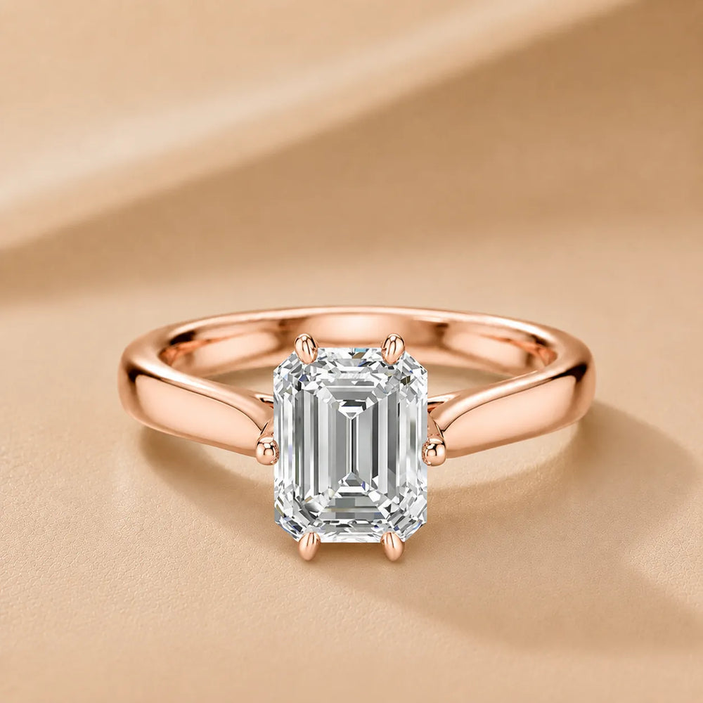 Classic Solitaire Ring with Elegant Center Stone