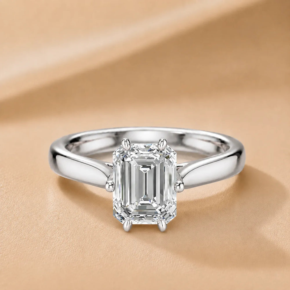 Classic Solitaire Ring with Elegant Center Stone