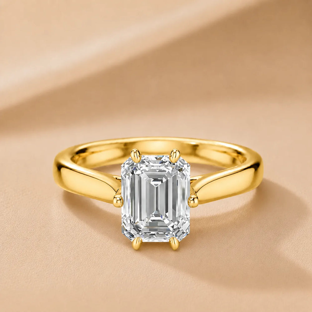 Classic Solitaire Ring with Elegant Center Stone